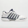 K-Swiss Hypercourt Express Leather Men's White/Navy/Silver -Sneaker Hub Shop 113347 3