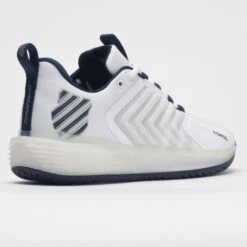 K-Swiss Ultrashot 3 Men's White/Peacoat/Silver -Sneaker Hub Shop 116120 6