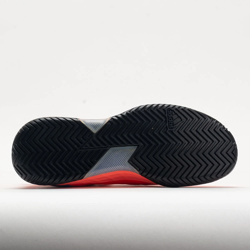 Adidas Adizero Ubersonic 4 Men's Solar Red/Metallic/Lucid Blue 6 Adidas Adizero Ubersonic 4 Men's Solar Red/Metallic/Lucid Blue - Image 4