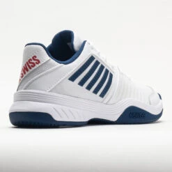 K-Swiss Court Express Men's White/Blue Opal/Lollipop -Sneaker Hub Shop 117132 6