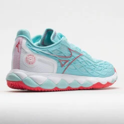 Mizuno Wave Enforce Tour AC Women's TanagerTurquoise/Paradise Pink -Sneaker Hub Shop 117144 6