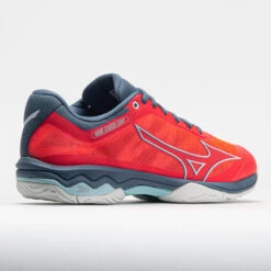 Mizuno Wave Exceed Light AC Women's Fiery Coral/White -Sneaker Hub Shop 117147 6