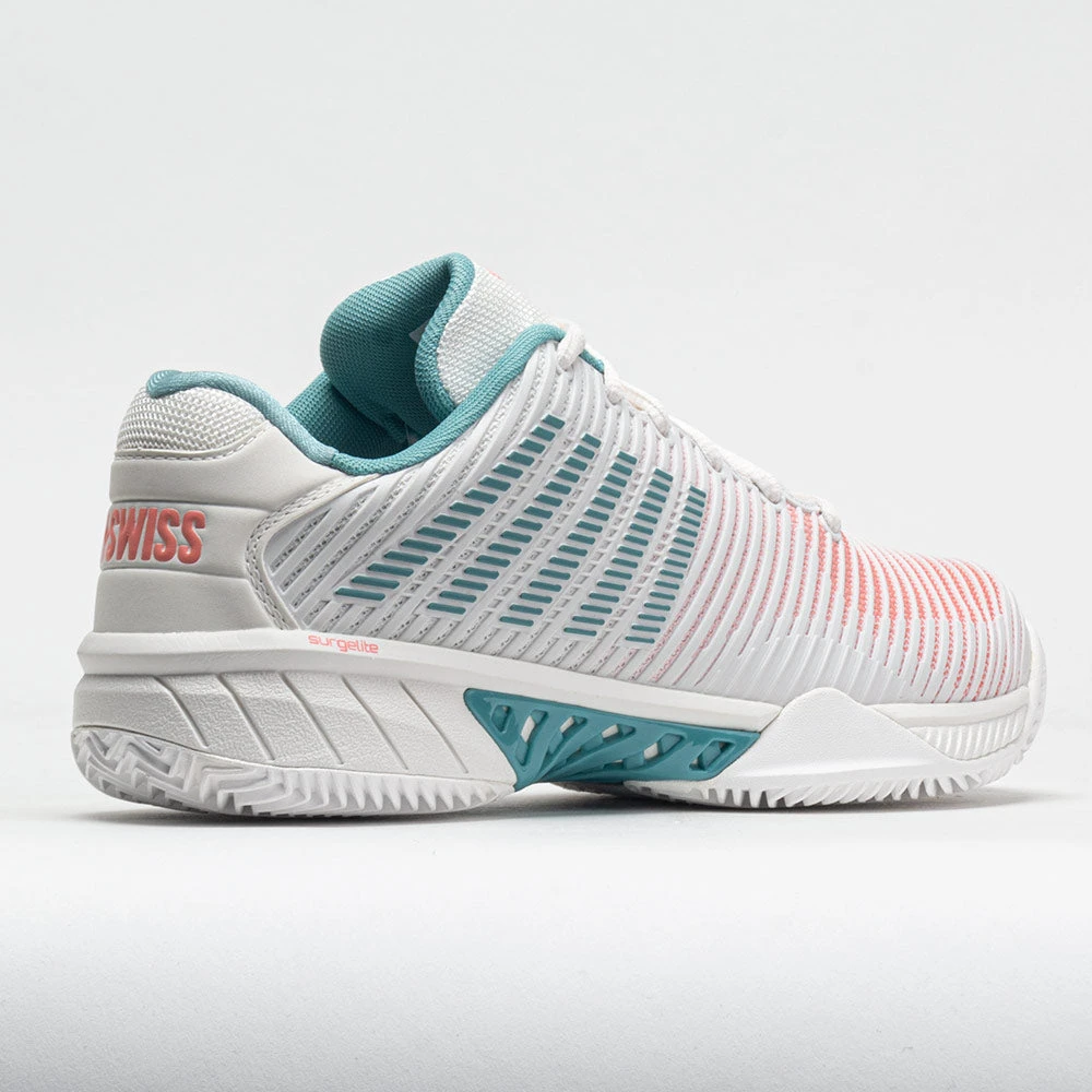 K-Swiss Hypercourt Express 2 Clay Women's Blanc De Blanc/Nile Blue/Des 8 K-Swiss Hypercourt Express 2 Clay Women's Blanc De Blanc/Nile Blue/Des - Image 6