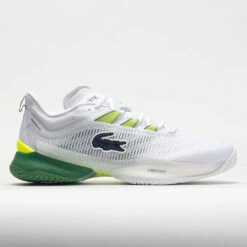 New Arrival 23 Lacoste AG-LT 23 Ultra Women's White/Green/Yellow