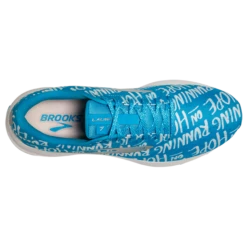 BROOKS Men's Launch 7 “Brave Like Gabe” (406 - Blue/white) -Sneaker Hub Shop 120322 406 O Launch 7 91c8bdc2 6fe1 4be6 9047 a398bd9626dd