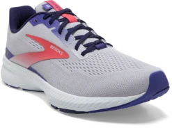 BROOKS Women's Launch 8 (520 - Lavender/Astral/Coral) 10 BROOKS Women's Launch 8 (520 - Lavender/Astral/Coral) -Sneaker Hub Shop 120345 520 A Launch 8