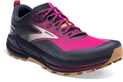 BROOKS Women's Cascadia 16 (425 - Peacoat/Pink/Biscuit) 10 BROOKS Women's Cascadia 16 (425 - Peacoat/Pink/Biscuit) -Sneaker Hub Shop 120363 425 A Cascadia 16