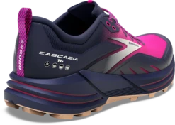 BROOKS Women's Cascadia 16 (425 - Peacoat/Pink/Biscuit) 11 BROOKS Women's Cascadia 16 (425 - Peacoat/Pink/Biscuit) -Sneaker Hub Shop 120363 425 H Cascadia 16