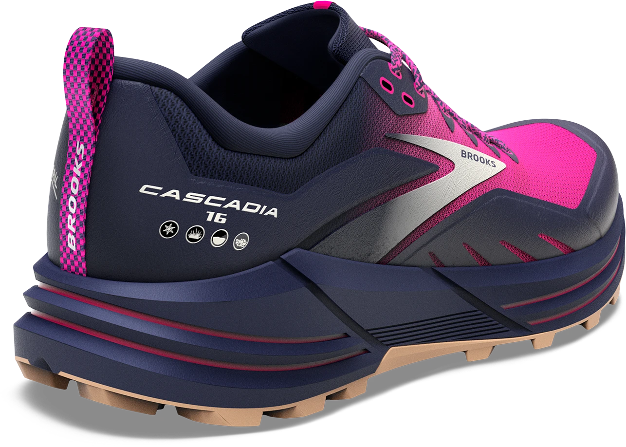 BROOKS Women's Cascadia 16 (425 - Peacoat/Pink/Biscuit) 6 BROOKS Women's Cascadia 16 (425 - Peacoat/Pink/Biscuit) - Image 4
