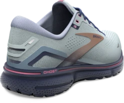 BROOKS Women's Ghost 15 (492 - Spa Blue/Neo Pink/ Copper) -Sneaker Hub Shop 120380 492 H Ghost 15
