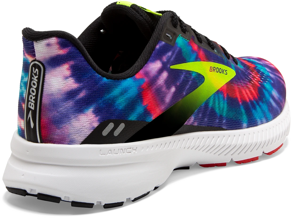 BROOKS Women's Launch 8 (011 - Tie Dye) 6 BROOKS Women's Launch 8 (011 - Tie Dye) - Image 4
