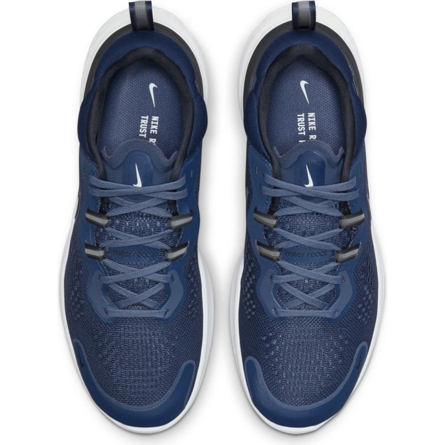 Nike Men's React Miler 2 (400 - Thunder Blue/Black/Obsidian) 6 Nike Men's React Miler 2 (400 - Thunder Blue/Black/Obsidian) - Image 4