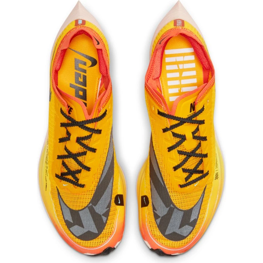 Nike Men’s ZoomX Vaporfly NEXT% 2 "Hakone Ekiden Edition" (739 - University Gold/Black/Pollen/Orange) 6 Nike Men’s ZoomX Vaporfly NEXT% 2 "Hakone Ekiden Edition" (739 - University Gold/Black/Pollen/Orange) - Image 4