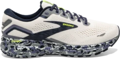 BROOKS Men's Ghost 15 Camo (152 - WhisperWhite/Eclipse/Nightlife)
