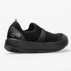 OOFOS OOmg Low Women's Black/Black -Sneaker Hub Shop 630882 6