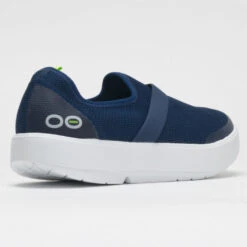 OOFOS OOmg Low Women's White/Navy -Sneaker Hub Shop 631140 6