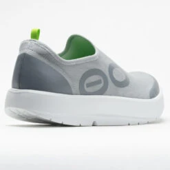 OOFOS OOmg EeZee Men's White/Gray -Sneaker Hub Shop 631176 6