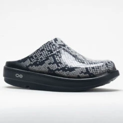 OOFOS OOcloog Limited Women's Black/Snakeskin 12 OOFOS OOcloog Limited Women's Black/Snakeskin -Sneaker Hub Shop 631220 5