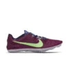 Nike Unisex Zoom Victory 3 (600 - Bordeaux / Lime Blast) -Sneaker Hub Shop 69172