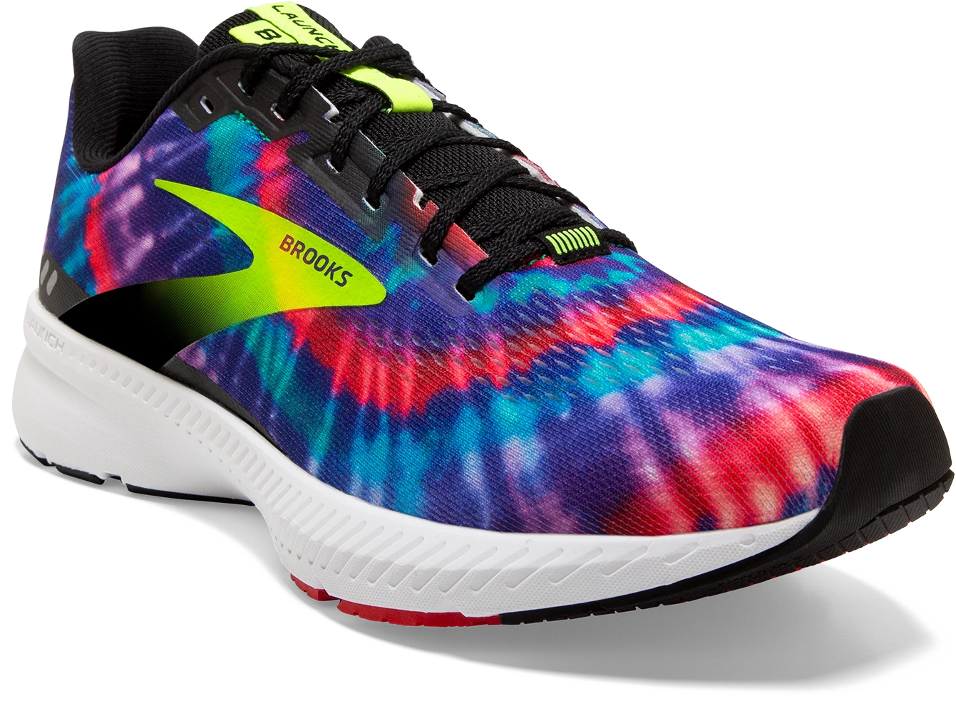 BROOKS Women's Launch 8 (011 - Tie Dye) 5 BROOKS Women's Launch 8 (011 - Tie Dye) - Image 3