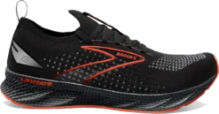 BROOKS Men's Levitate Stealthfit 6 (090 - Black/Spicy Orange)