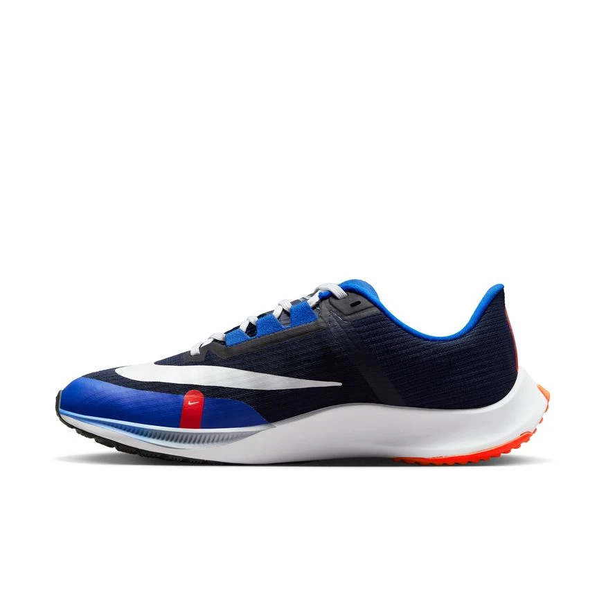Nike Men’s Rival Fly 3 (451 - Obsidian/Metallic Platinum/Racer Blue/White) 4 Nike Men’s Rival Fly 3 (451 - Obsidian/Metallic Platinum/Racer Blue/White) - Image 2