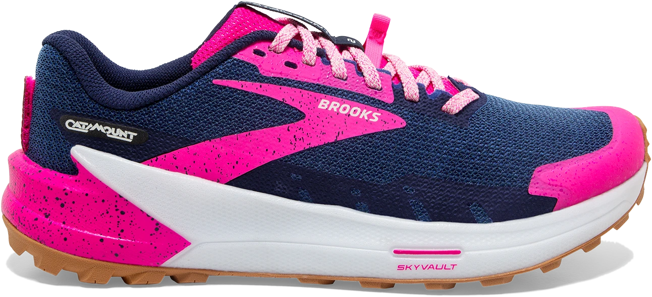 BROOKS Women’s Catamount 2 (425 - Peacoat/Pink/Biscuit) 3 BROOKS Women’s Catamount 2 (425 - Peacoat/Pink/Biscuit)