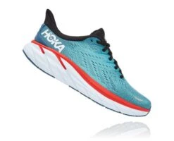 Hoka Men's Clifton 8 (RTAR - Real Teal/Aquarelle) -Sneaker Hub Shop 9F237D0D B092 4D5E B0DF 45A1C7563722