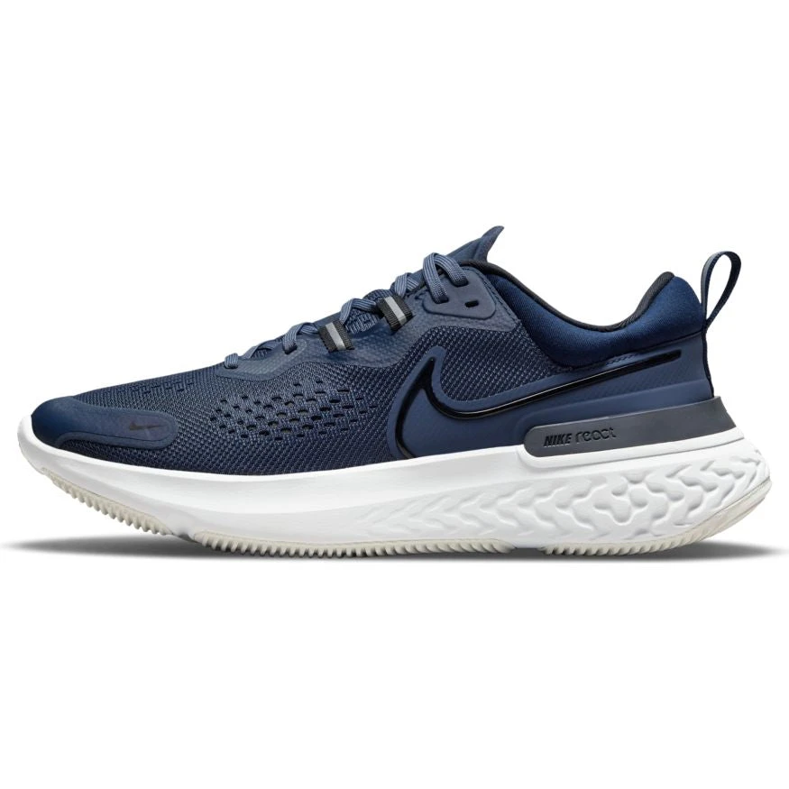 Nike Men's React Miler 2 (400 - Thunder Blue/Black/Obsidian) 3 Nike Men's React Miler 2 (400 - Thunder Blue/Black/Obsidian)