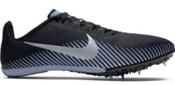 Nike Unisex Zoom Rival M 9 (004 - Black/Metallic Silver-Indigo Fog)