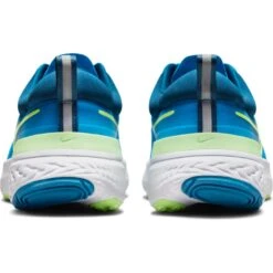 Nike Men's React Miler 2 (402 - Imperial Blue/Lime Glow/Court Blue/White) -Sneaker Hub Shop C00F8857 D10A 4564 B01E 351E8635B155