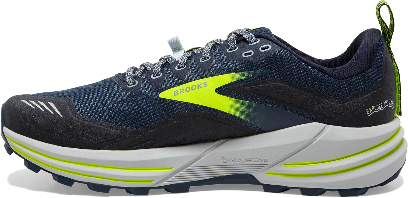 BROOKS Men’s Cascadia 16 (411 - Titan/Peacoat/Nightlife) 4 BROOKS Men’s Cascadia 16 (411 - Titan/Peacoat/Nightlife) - Image 2