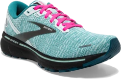 BROOKS Women's Ghost 14 (141 - White/Black/Blue Light) -Sneaker Hub Shop C5242E5D 63B5 40D2 B4EA C058E252B189