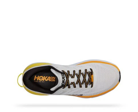 Hoka Men's Bondi 7 (NCRY - Nimbus Cloud/Radiant Yellow) 7 Hoka Men's Bondi 7 (NCRY - Nimbus Cloud/Radiant Yellow) - Image 5