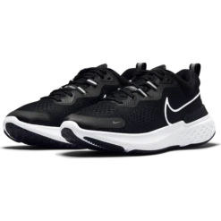 Nike Women's React Miler 2 (001 - Black/White-Smoke Grey) -Sneaker Hub Shop CW7136 001 PHCFH001 2000