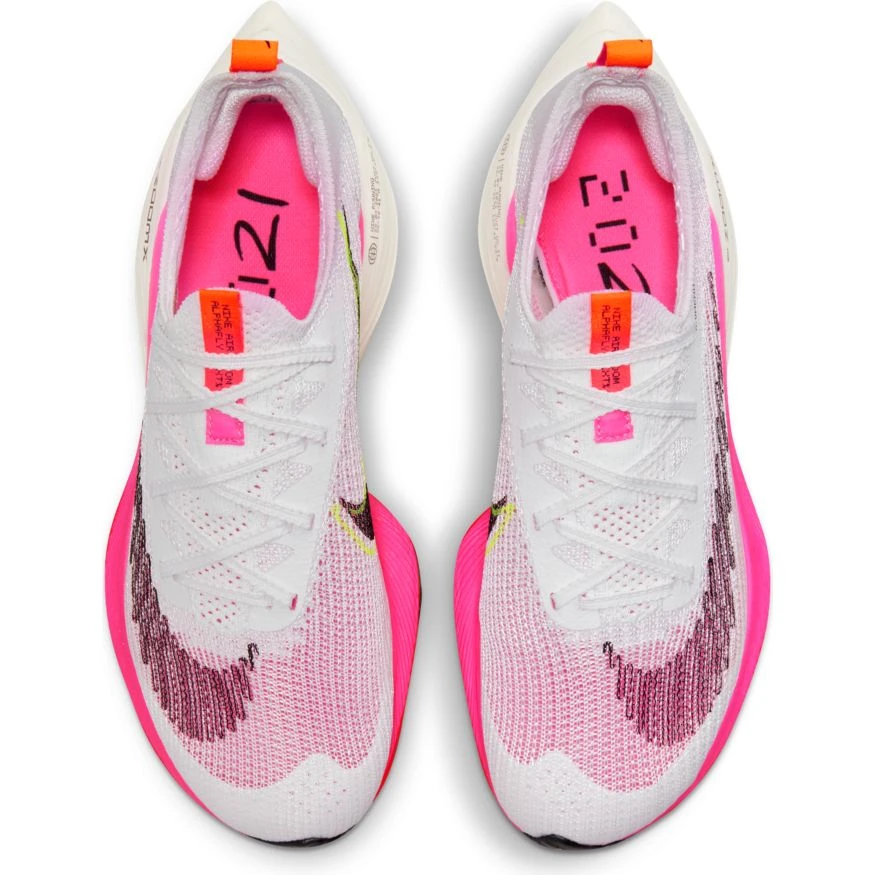 Nike Women's Air Zoom Alphafly NEXT% "Rawdacious" (100 - White/Black-Black-Black) 6 Nike Women's Air Zoom Alphafly NEXT% "Rawdacious" (100 - White/Black-Black-Black) - Image 4