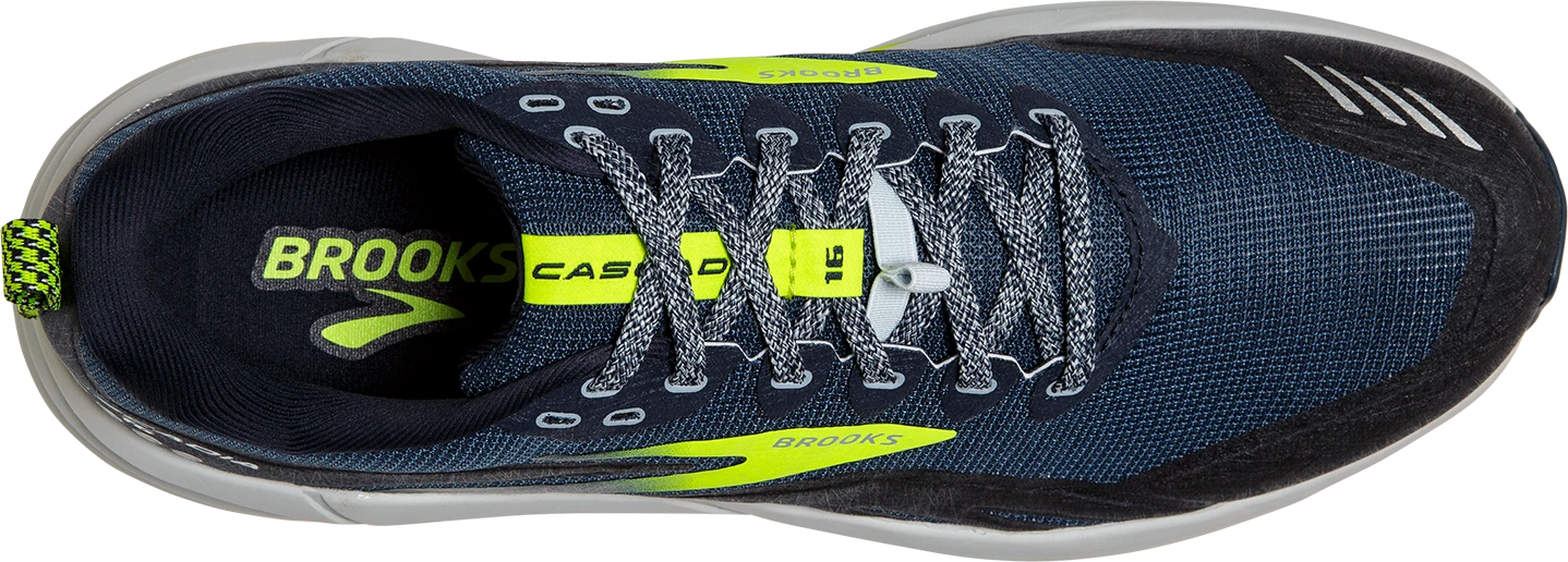 BROOKS Men’s Cascadia 16 (411 - Titan/Peacoat/Nightlife) 7 BROOKS Men’s Cascadia 16 (411 - Titan/Peacoat/Nightlife) - Image 5