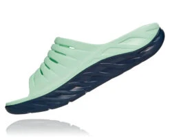 Hoka Men's Ora Recovery Slide (GAOS - Green Ash/Outer Space) -Sneaker Hub Shop GAOS4