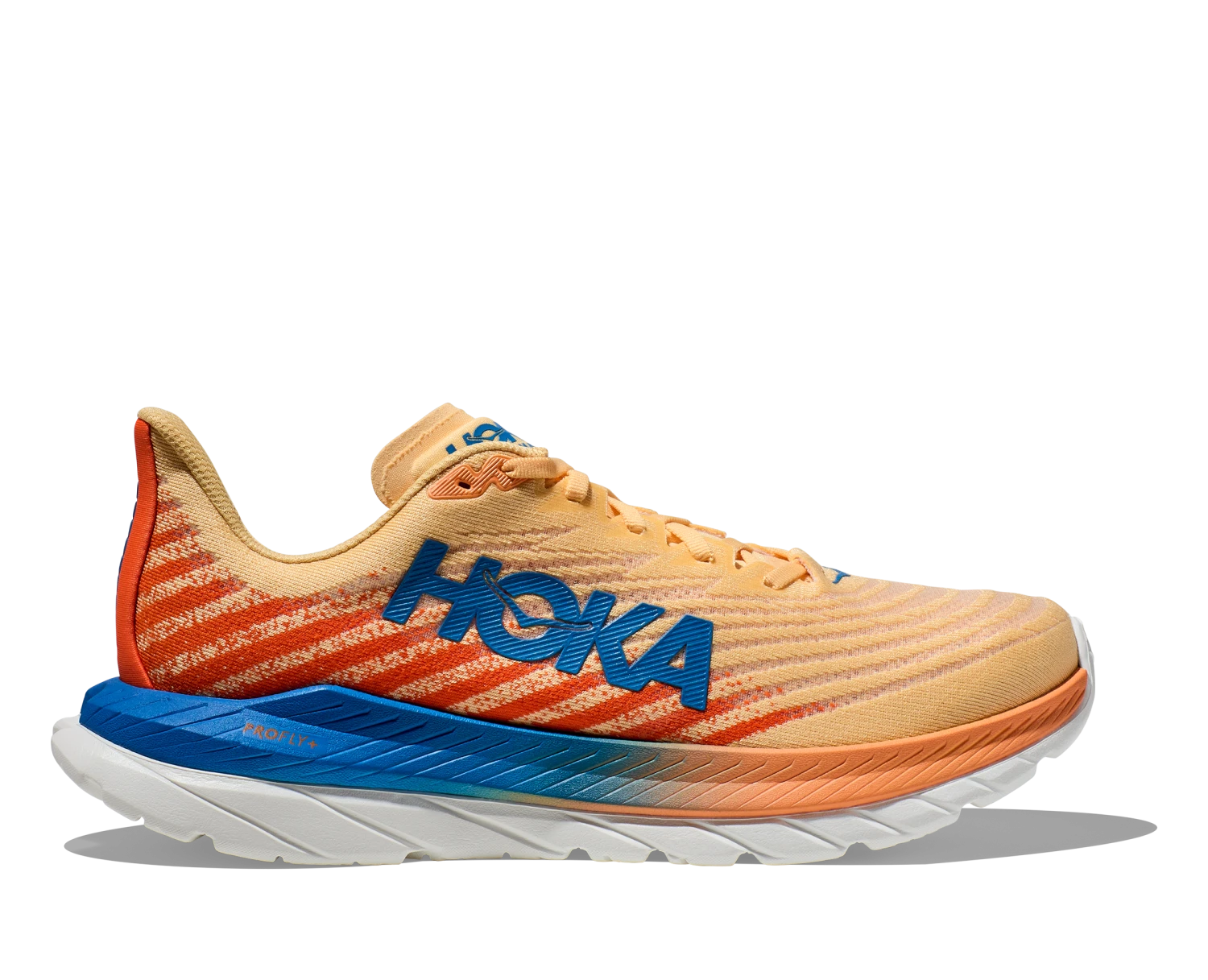 Hoka Men's Mach 5 (IVOR - Impala/Vibrant Orange) 3 Hoka Men's Mach 5 (IVOR - Impala/Vibrant Orange)