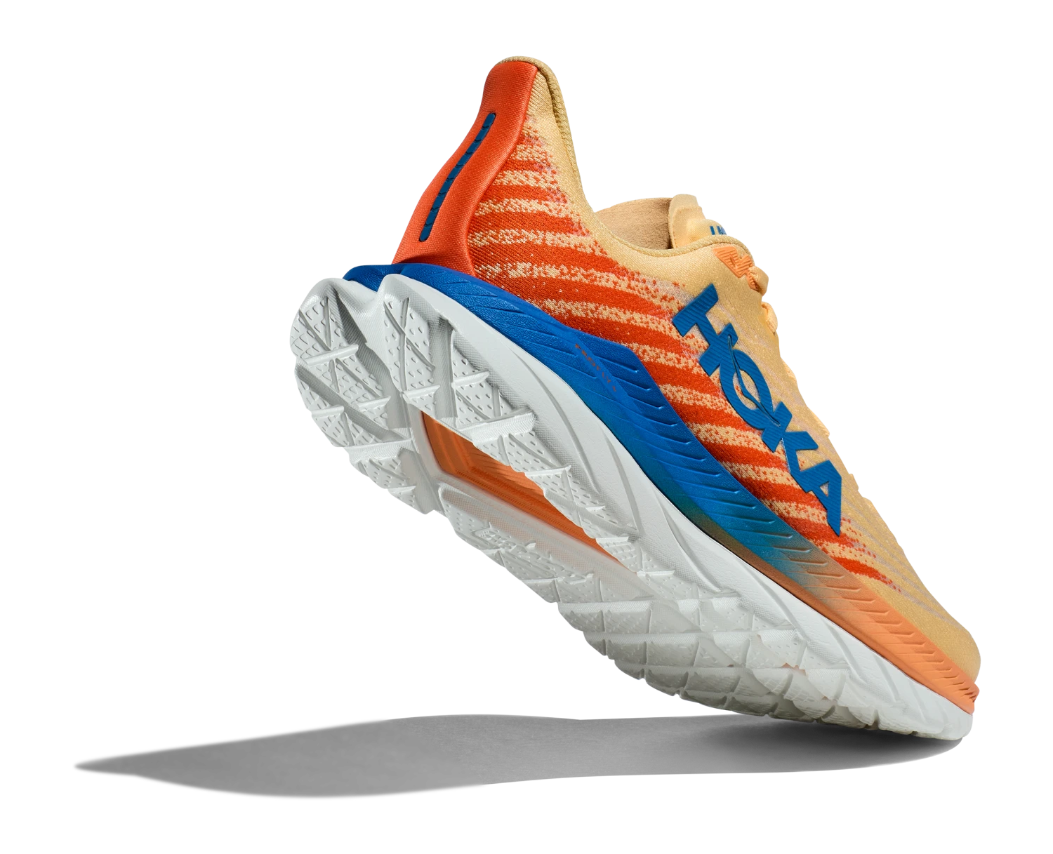 Hoka Men's Mach 5 (IVOR - Impala/Vibrant Orange) 6 Hoka Men's Mach 5 (IVOR - Impala/Vibrant Orange) - Image 4