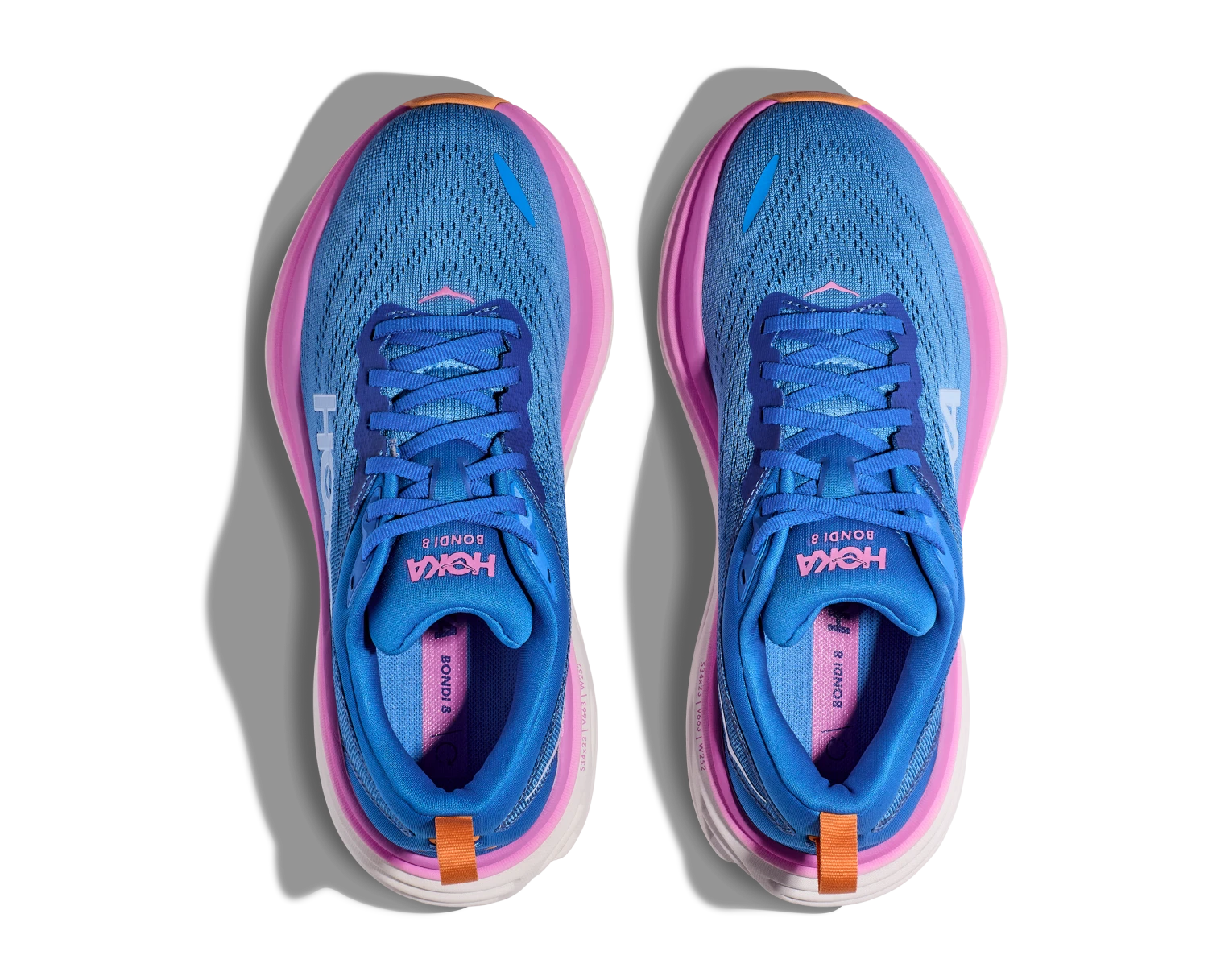 Hoka Women's Bondi 8 WIDE (CSAA - Coastal Sky/All Aboard) 5 Hoka Women's Bondi 8 WIDE (CSAA - Coastal Sky/All Aboard) - Image 3