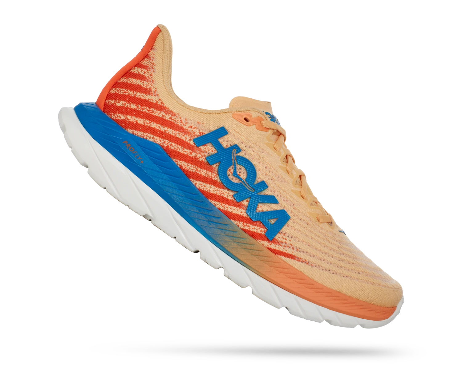 Hoka Men's Mach 5 (IVOR - Impala/Vibrant Orange) 5 Hoka Men's Mach 5 (IVOR - Impala/Vibrant Orange) - Image 3