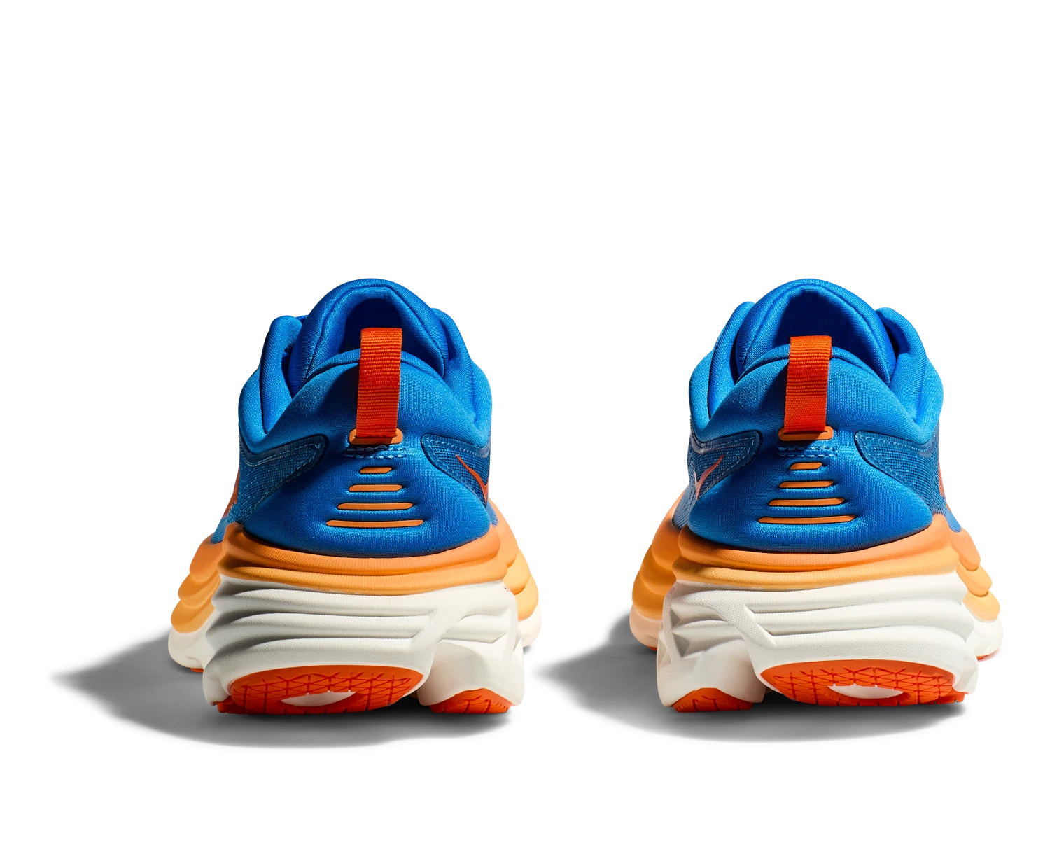 Hoka Men's Bondi 8 WIDE (CSVO - Coastal Sky/Vibrant Orange) 8 Hoka Men's Bondi 8 WIDE (CSVO - Coastal Sky/Vibrant Orange) - Image 6
